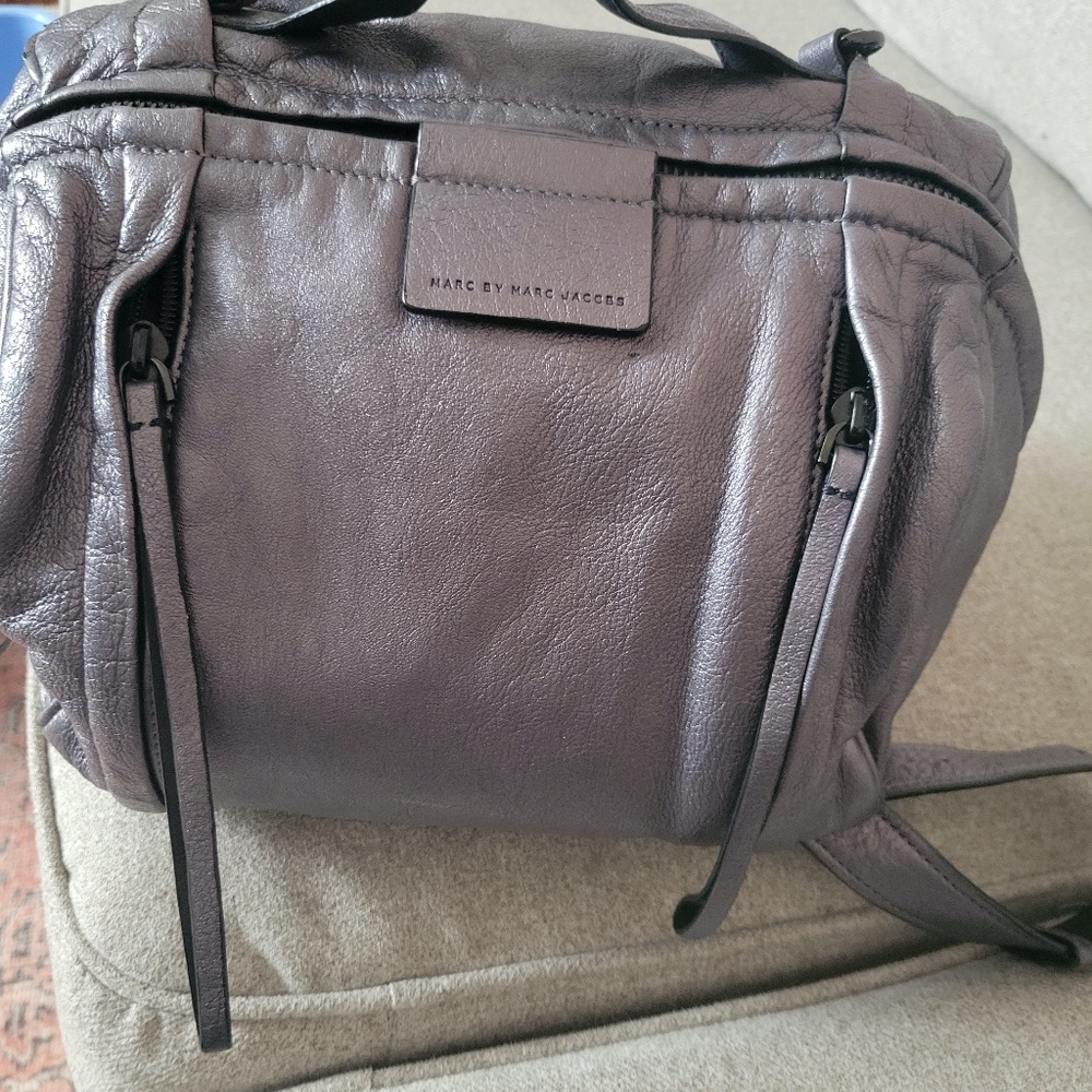 Marc by Marc Jacobs Moto Metallic grey - Picture 1 of 6